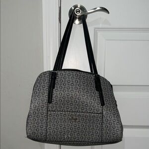 Stylish Black and Gray Women's Guess Purse